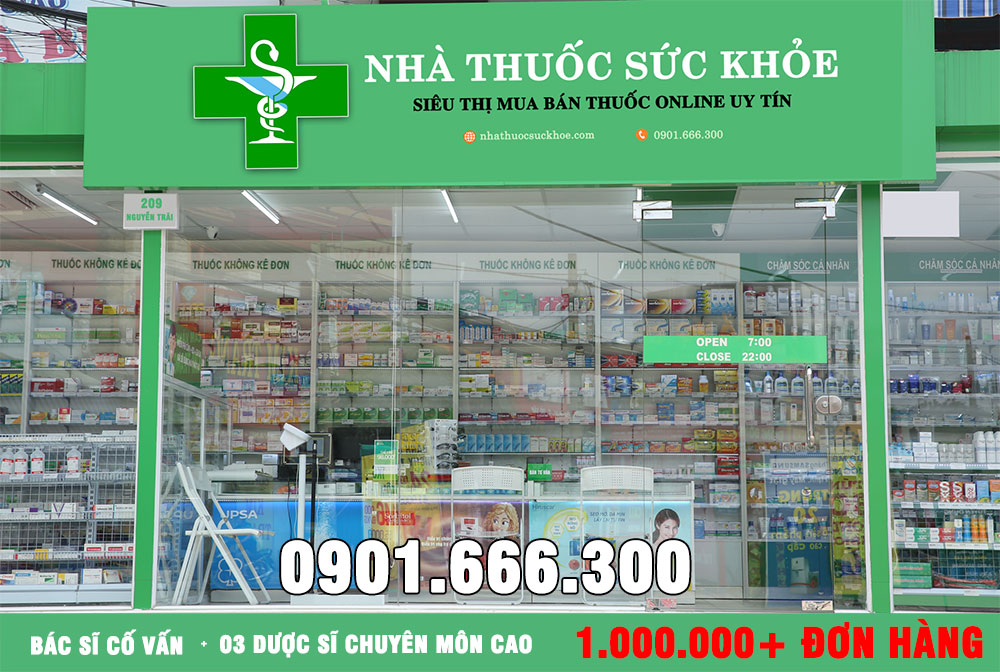 Giới thiệu Nhà Thuốc Sức Khỏe - Siêu thị mua bán thuốc Online uy tín