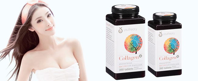 Với Collagen Youtheory Type 1 2 & 3, bạn có thể thoải mái làm đẹp toàn diện cả da, tóc, móng...