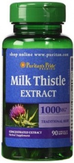Viên Uống Bổ Gan Milk Thistle Extract 1000mg Lọ 90 Viên