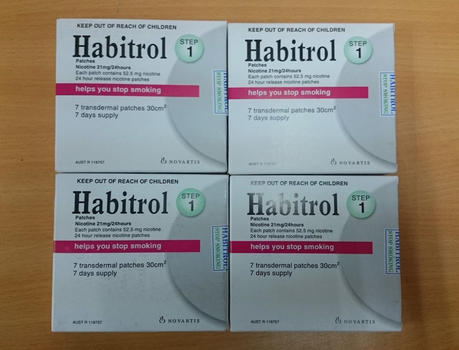 Miếng Dán Cai Thuốc Lá Habitrol 21Mg