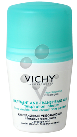 Lăn khử mùi Vichy màu xanh dành cho người nặng mùi nhiều mồ hôi