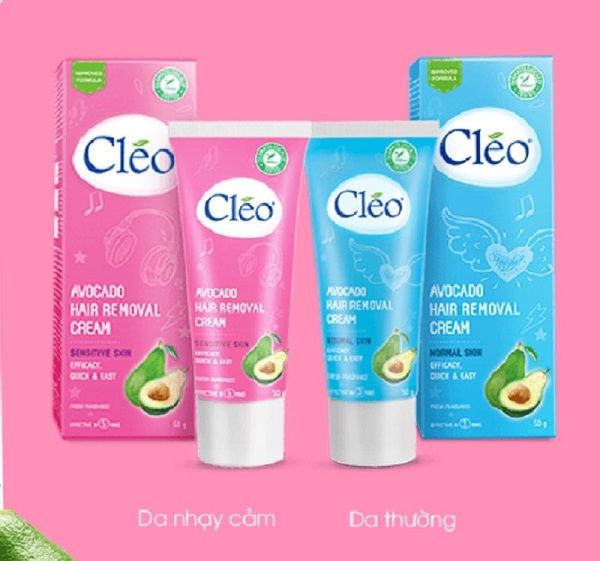 Mua Kem tẩy lông Cleo Bơ chính hãng Mỹ 50g hiệu quả, không đau rát