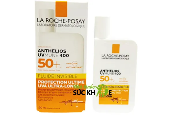 Kem chống nắng La Roche- Posay Anthelios Invisible Fluid SPF50+