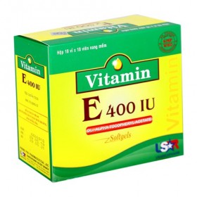 Vitamin E 400 Iu 10 Vỉ X 10 Viên Hộp