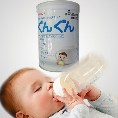 Sữa Wakodo số 9 bổ sung DHA cho bé thông minh vượt trội