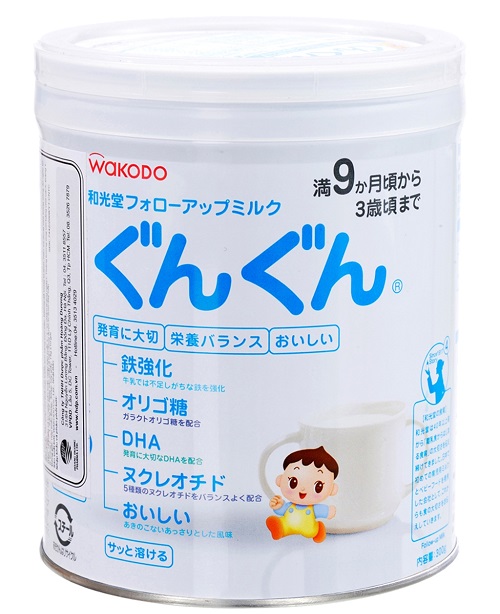 Sữa Wakodo số 9 bổ sung dưỡng chất cho bé từ 9-36 tháng
