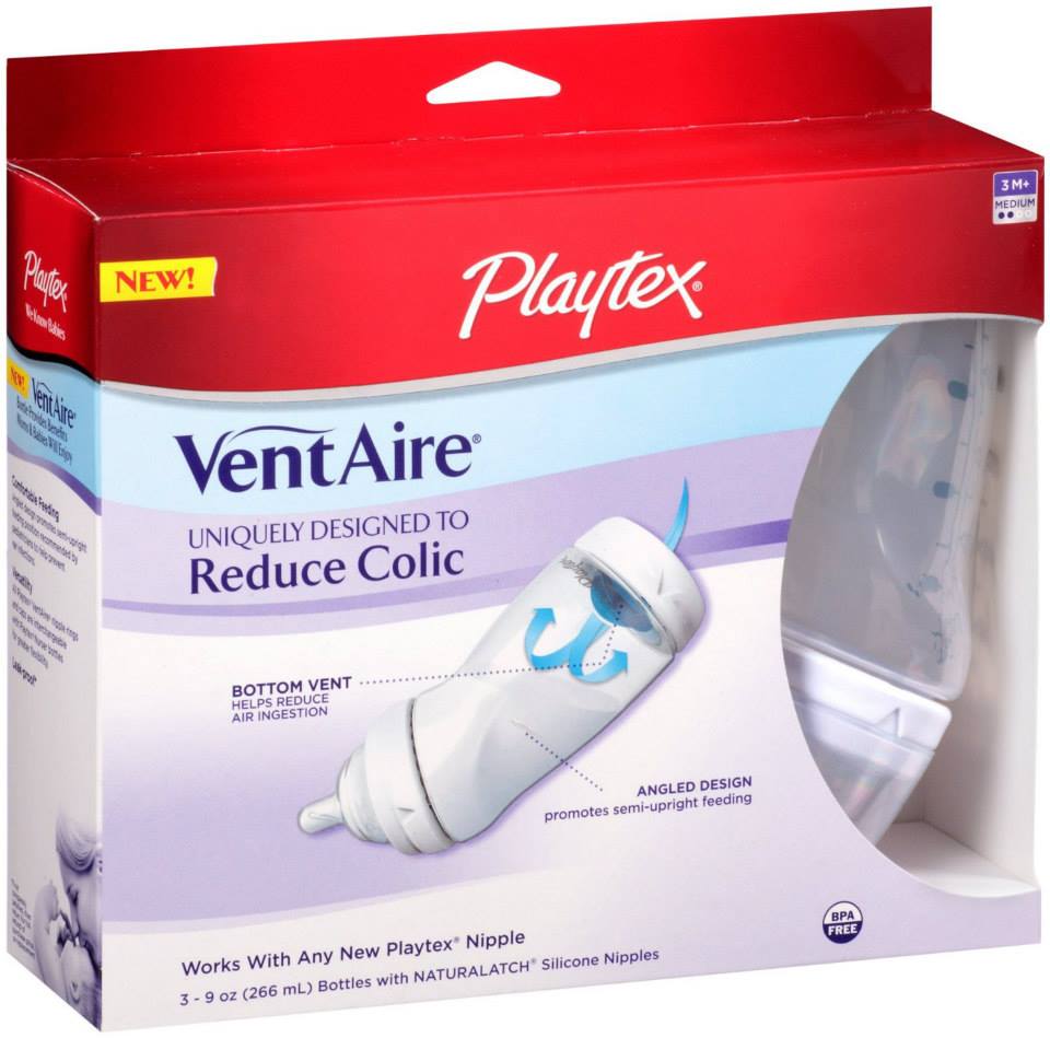 Bình Sữa Playtex Cổ Rộng 266ml