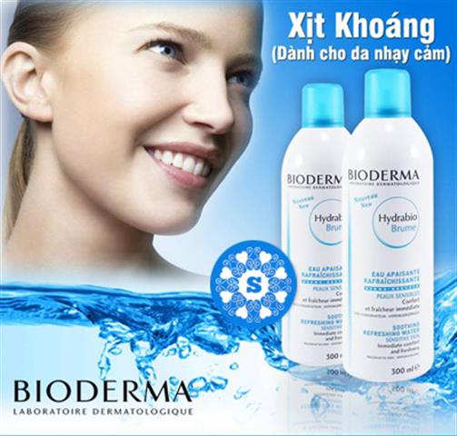 Xịt Khoáng Bioderma 300ml (Pháp)