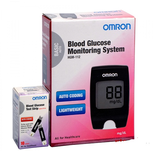Máy đo đường huyết Omron giúp bạn đo lượng đường trong máu nhanh chóng và chính xác 