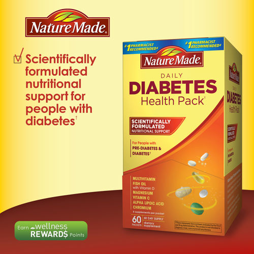 Viên Uống Nature Made Diabetes Health Pack Chính Hãng Của Mỹ