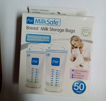 Túi trữ sữa Pur Thailand hộp 50 túi tiện dụng cho mẹ