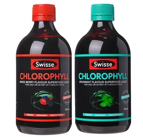 Nước Diệp Lục Swisse Chlorophyll 500ml Chính Hãng Úc