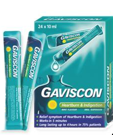 Gaviscon Dạng Gói Hỗ Trợ Trị Chứng Trào Ngược Dạ Dày