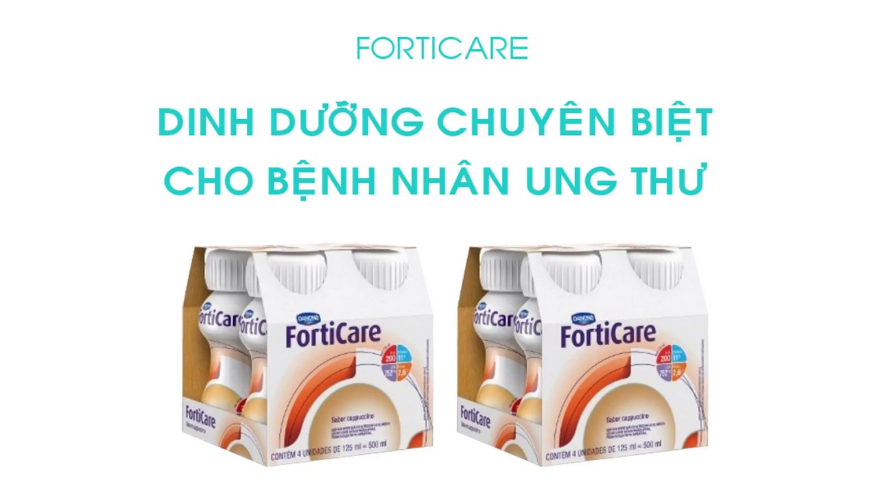 Sữa Forticare Dinh Dưỡng Chuyên Biệt Cho Bệnh Nhân Ung Thư