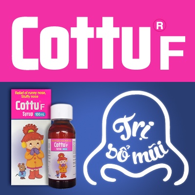 Siro Cottu F Hàn Quốc Cho Trẻ Từ 3 Tháng Tuổi
