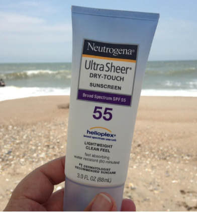 Káº¿t quáº£ hÃ¬nh áº£nh cho Kem chá»ng náº¯ng Neutrogena Ultra Sheer Dry Touch Sunscreen SPF 55