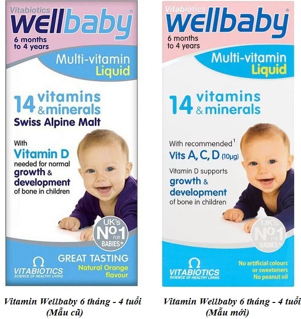 Wellbaby - Multi Vitamin Liquid 150ml Của Anh
