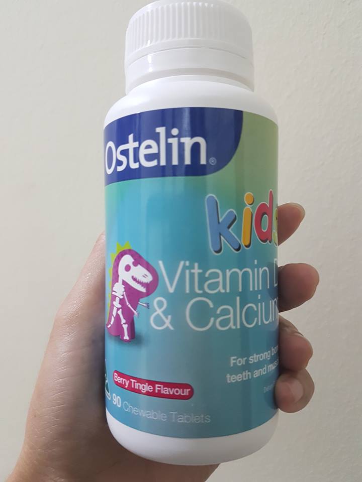 Vitamin D Và Calcium Ostelin Kids Cho Bé Từ 2-13 Tuổi Của Úc