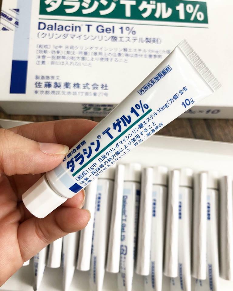 Kem Trị Mụn Dalacin T Gel Nhật Bản