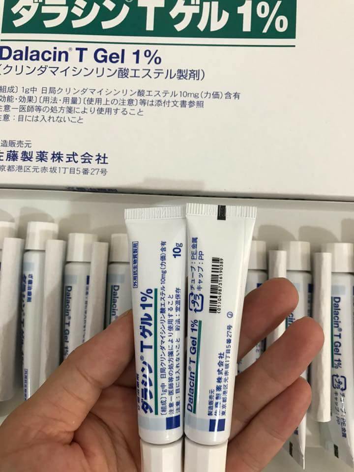 Kem Trị Mụn Dalacin T Gel Nhật Bản