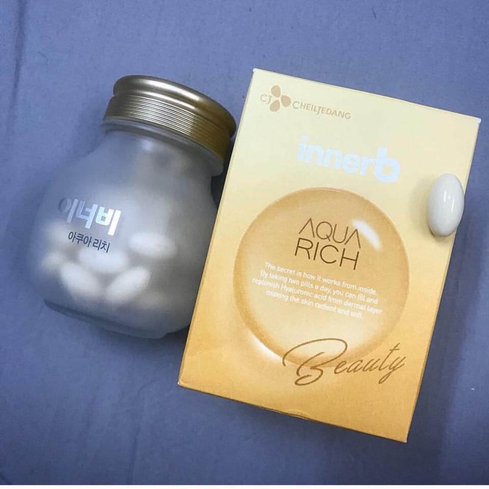 Viên Uống Hỗ Trợ Cấp Nước Bổ Sung Collage Aqua Rich Innerb