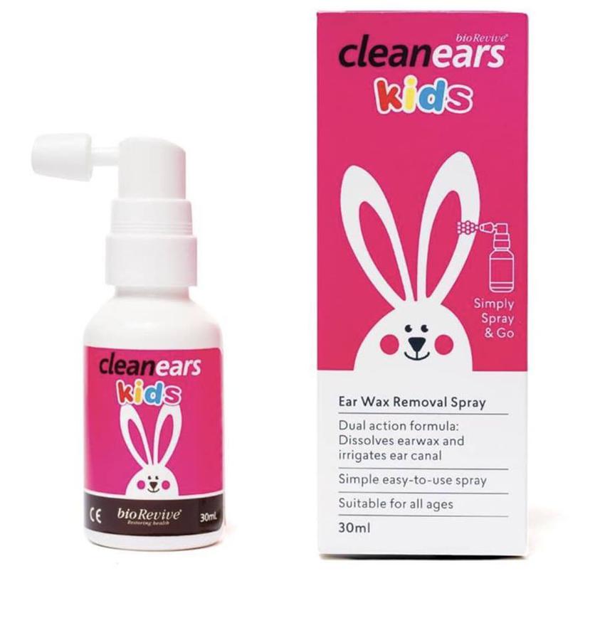 Xịt Hỗ Trợ Làm Sạch Ráy Tai Clean Ears Kids 30ml Của Úc
