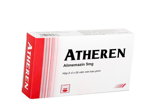 Thuốc điều trị dị ứng hô hấp Atheren 5mg(2 vỉ x 25viên/ hộp) 1