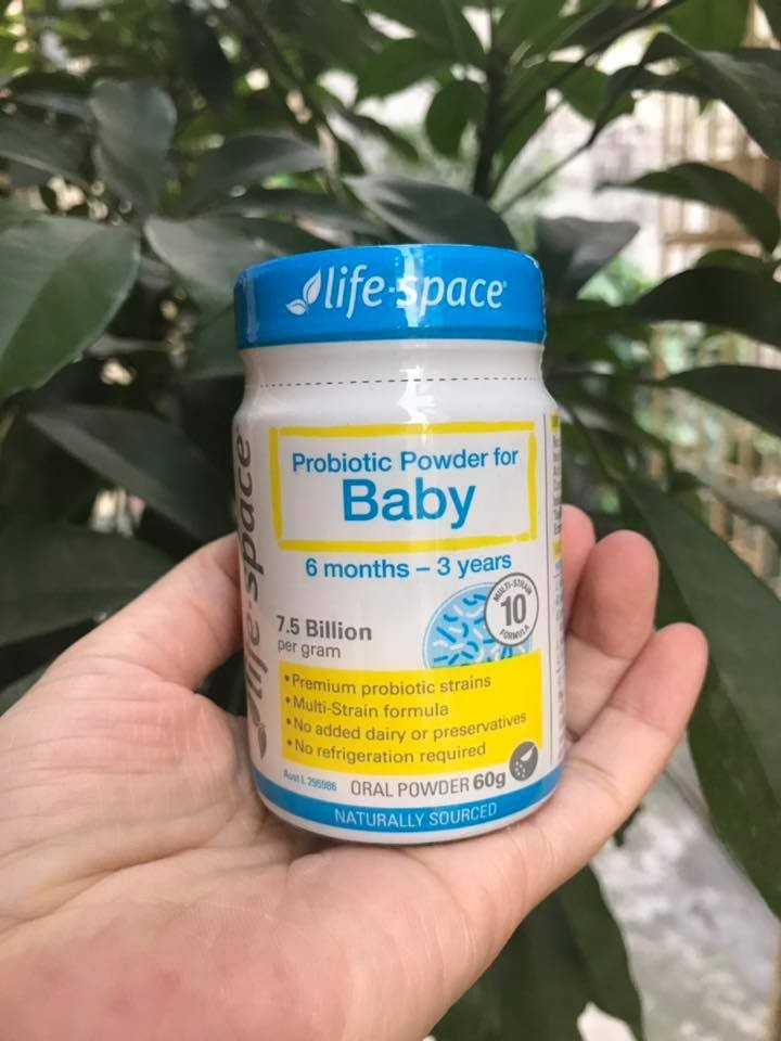 Men Vi Sinh Úc Probiotic Powder 60g Cho Bé Dưới 3 Tuổi