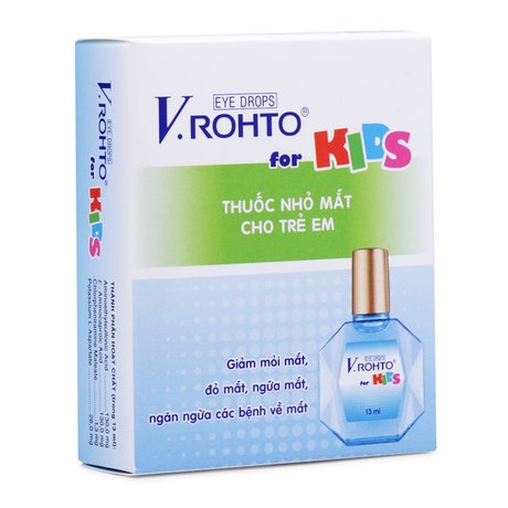 Thuốc nhỏ mắt Vrohto For Kid- Ngăn ngừa bệnh về mắt cho bé 1
