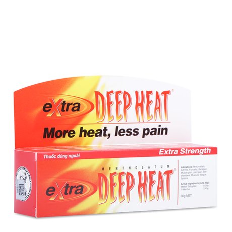 Kem điều trị các chứng đau do bệnh thấp khớp Extra Deep Heat 1
