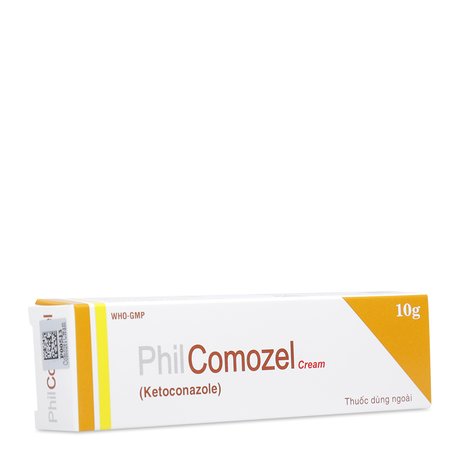 Kem trị nấm chân, nấm bẹn, nấm bàn chân Philcomozel Cream 1