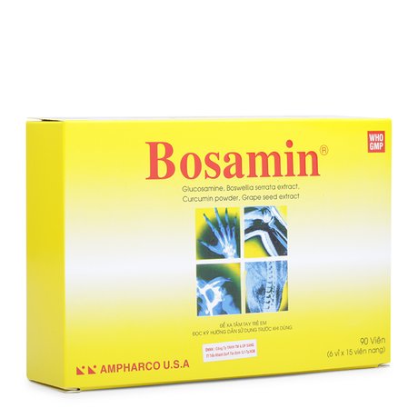 Thuốc giảm triệu chứng thoái hóa khớp Bosamin- Xuất xứ Mỹ 1