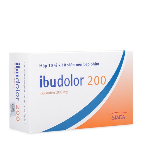 Thuốc trị đau đầu, đau răng, đau xương khớp Ibudolor (200mg) 1
