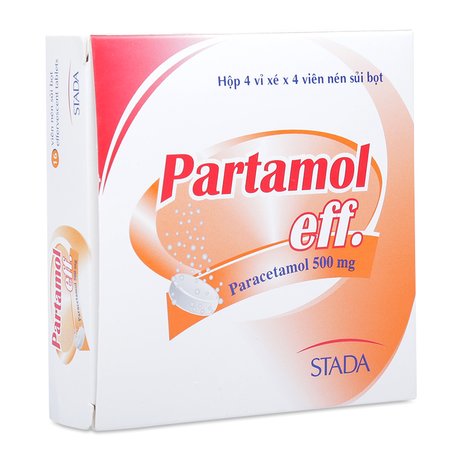 Thuốc giảm đau và hạ sốt Partamol 500mg- Xuất xứ Đức 1
