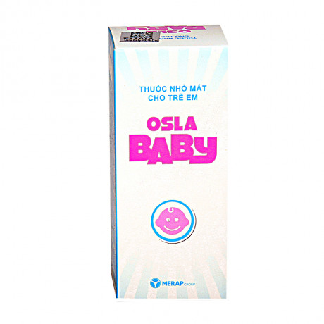 Thuốc nhỏ mắt dành cho trẻ em Osla Baby (10ml) 1