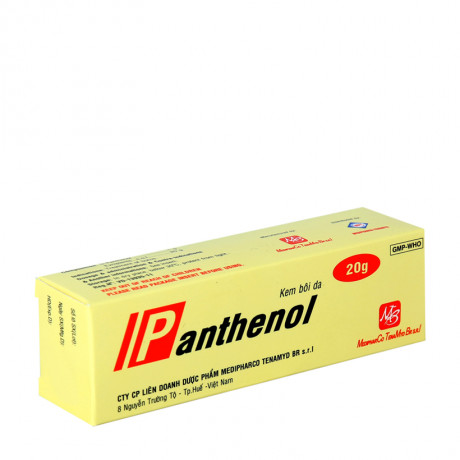 Kem bôi da trị tổn thương da Panthenol 5% (20g) 1