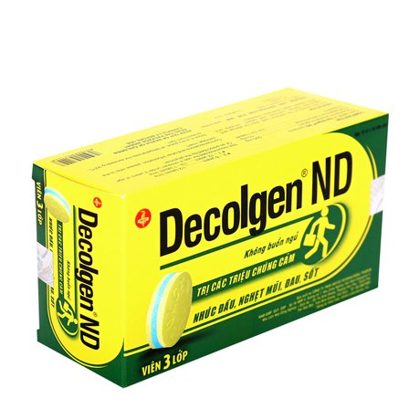Thuốc điều trị các triệu chứng cảm Decolgen ND 1