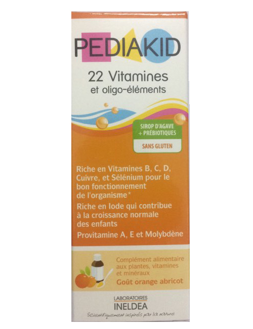 Pediakid 22 Vitamines Của Pháp Cho Trẻ Từ 6 Tháng Trở Lên
