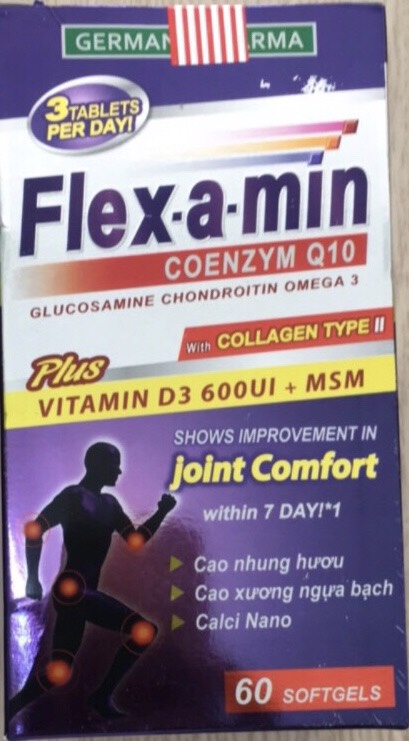 Flex-a-min giúp làm giảm triệu chứng đau nhức xương khớp 1