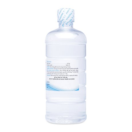 Nước súc miệng Natri Clorid 0,9% (500ml) 1
