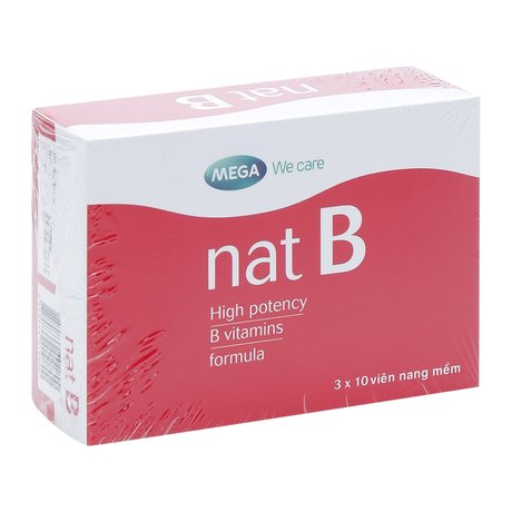 Thuốc điều trị chứng thiếu hụt vitamin B Nat B- Xuất xứ Úc 1