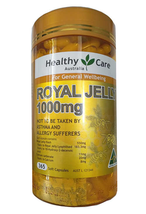 Sữa Ong Chúa Healthy Care Royal Jelly 1000 Của Úc