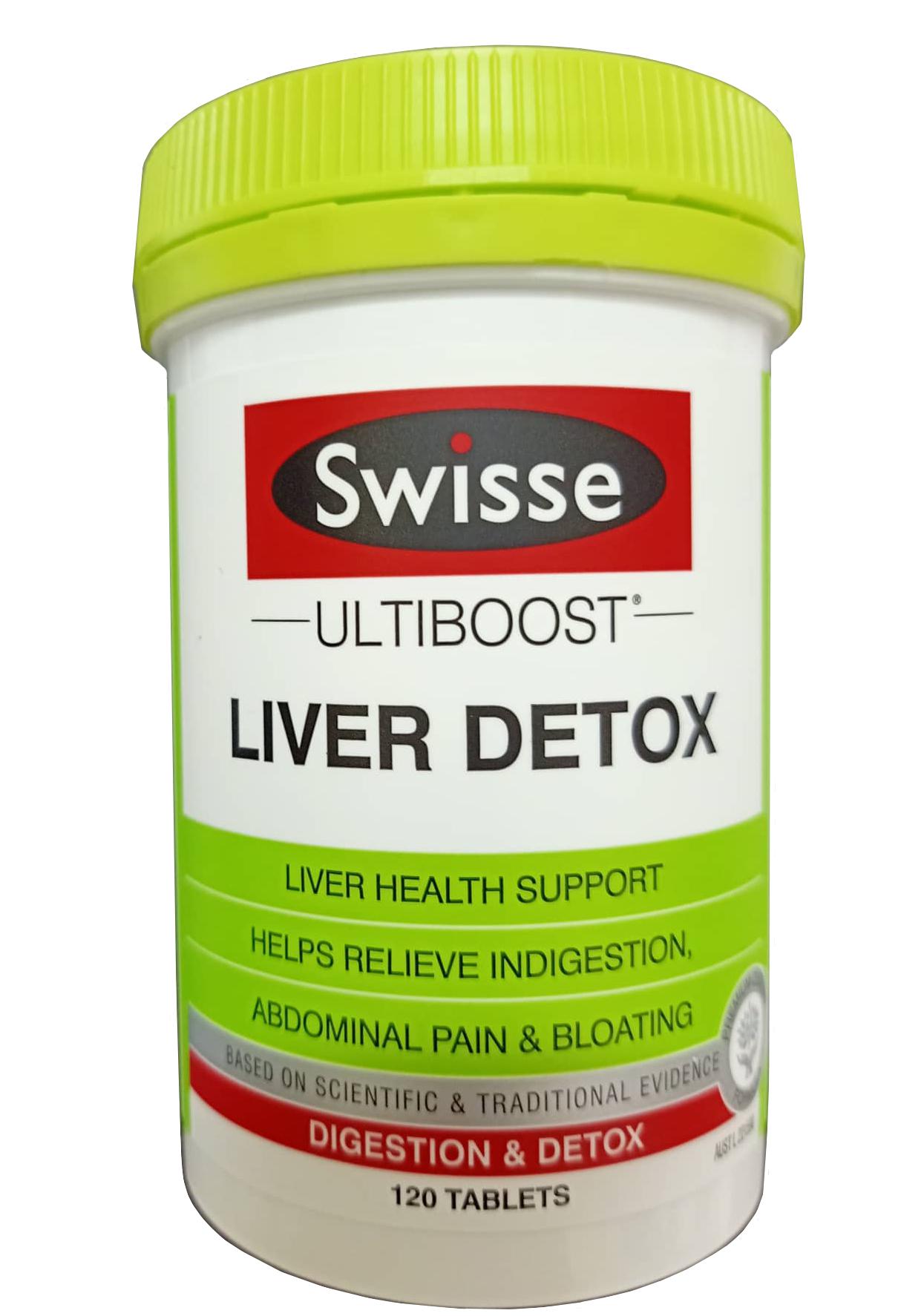 Viên Uống Hỗ Trợ Thải Độc Gan Swisse Liver Detox Úc