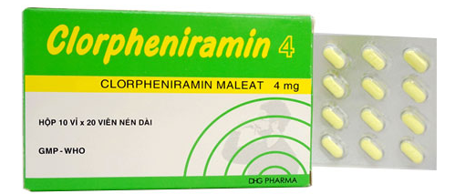Clorpheniramin Có Tác Dụng Gì? Giá Bán? Hướng Dẫn Sử Dụng Hiệu Quả?