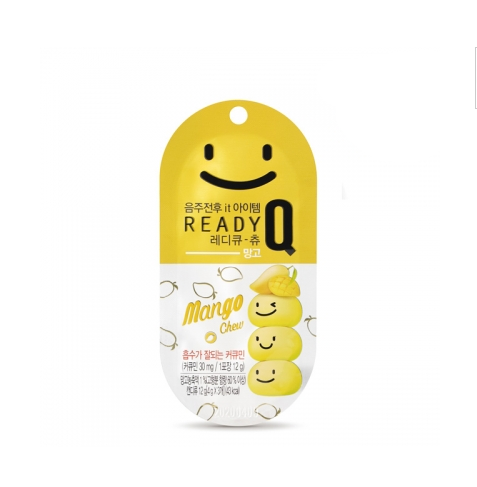 Kẹo Giải Rượu Hàn Quốc Ready Q Chew Gói 3 Viên