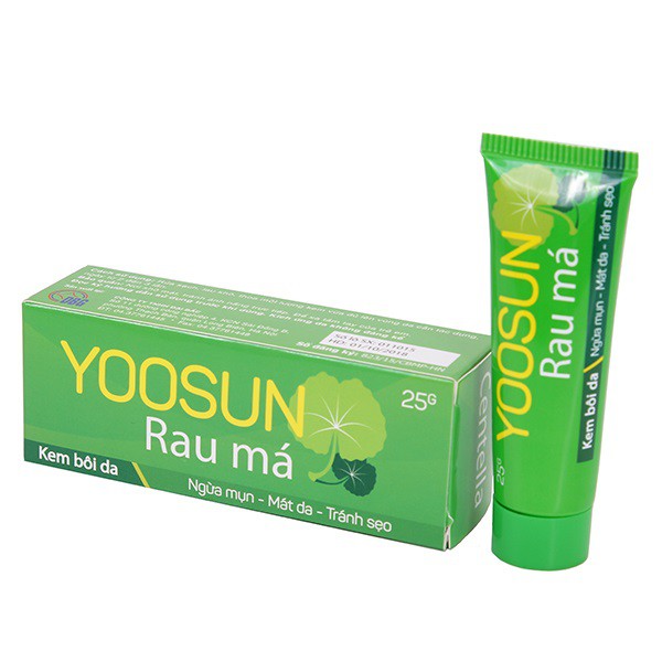 Đánh Giá Kem Yoosun Rau Má Trị Mụn, Ngừa Thâm, Sáng Da