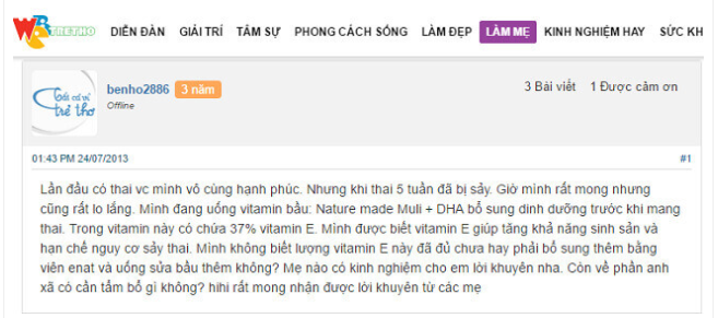 (Bán Chạy) Vitamin Tổng Hợp Prenatal Multi DHA Uống Khi Nào? Mua Ở Đâu Chính Hãng?