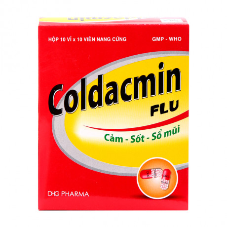 Thuốc Coldacmin Flu Có Công Dụng Gì? Hiệu Quả Không? Giá Bao Nhiêu?