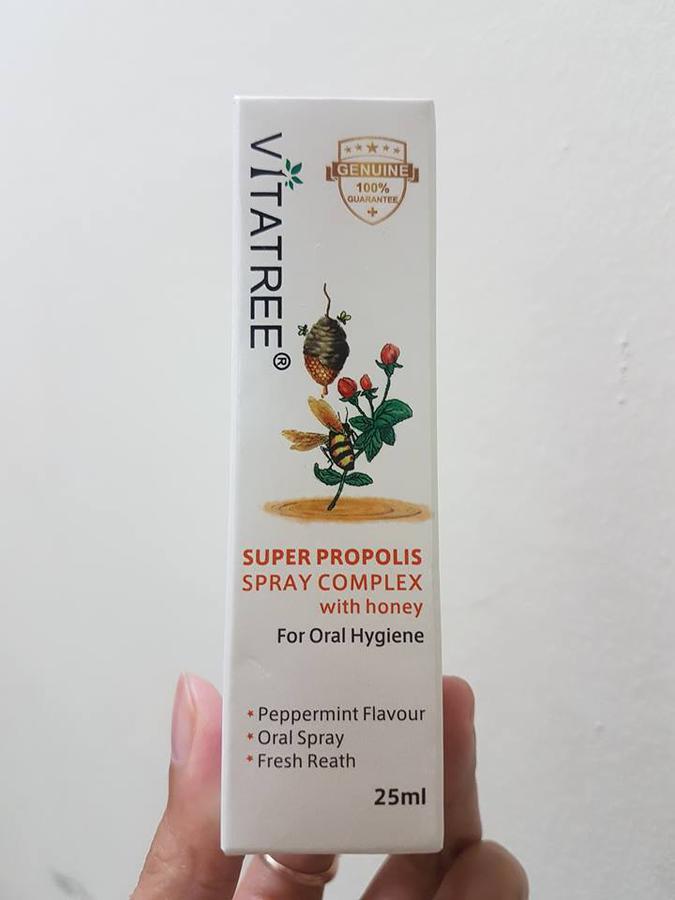 Xịt Keo Ong Vitatree Chính Hãng Của Úc 25ml