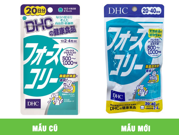 Viên uống giảm cân DHC 20 ngày của Nhật, đốt mỡ, eo thon gọn